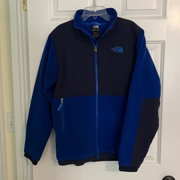 The North Face boys fleece jacket, blue size XL - Picture 2 of 9